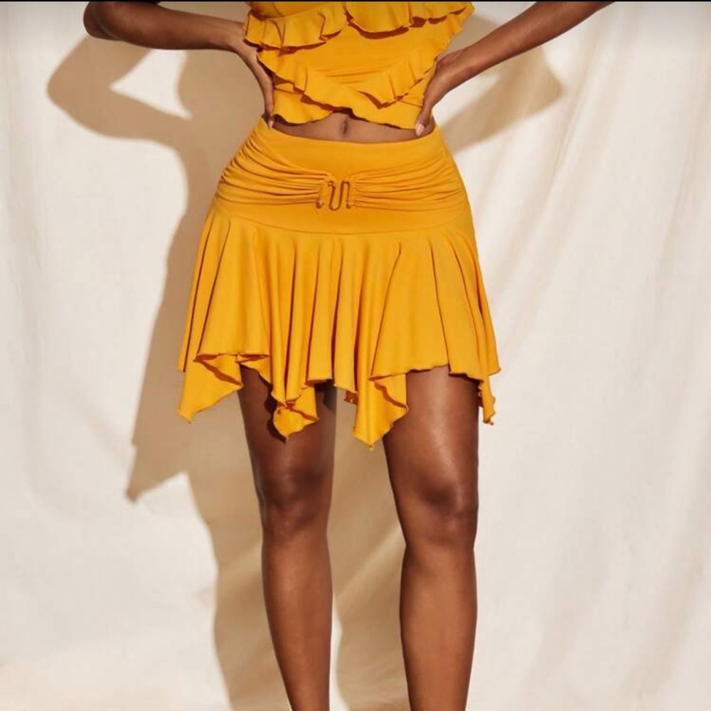 Boho Ruffle skirt set - Picture 3 of 5
